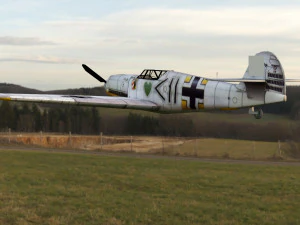 Airplane Messerschmitt Bf 109 3D Model