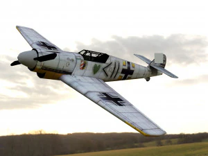 Airplane Messerschmitt Bf 109 3D Model