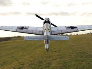 Airplane Messerschmitt Bf 109 3D Model