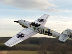 Airplane Messerschmitt Bf 109 3D Model