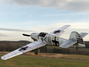 Airplane Messerschmitt Bf 109 3Dモデル