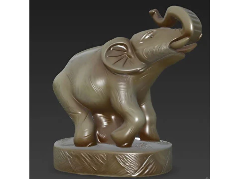 Elefant 3D Druckmodell