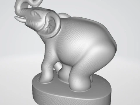 Elefant 3D Druckmodell