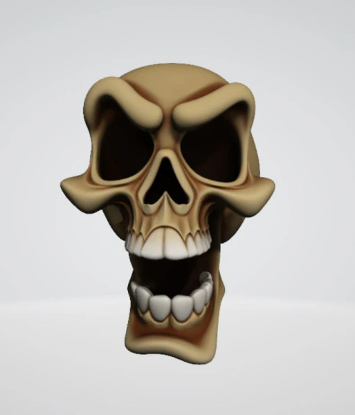 Cr&aacute;neo Modelo de impresión 3D .c4d .max .obj .3ds .fbx .stl .blend 