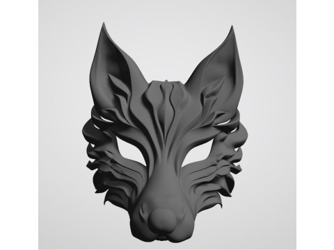 Tilki 3D Baskı Modeli