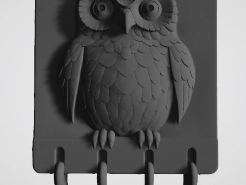 Porta-chaves Modelo de Impressão 3D