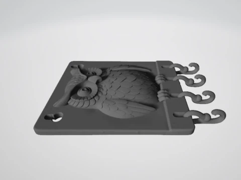 Porte-cl&eacute;s Modèles 3D en vedette