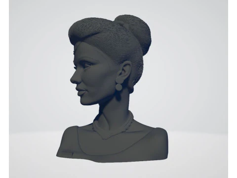 Audrey Hepburn Model do druku 3D