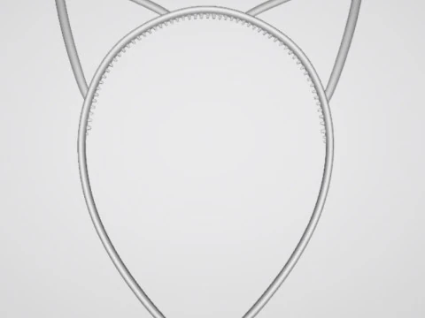 Opaska do włosów Model do druku 3D