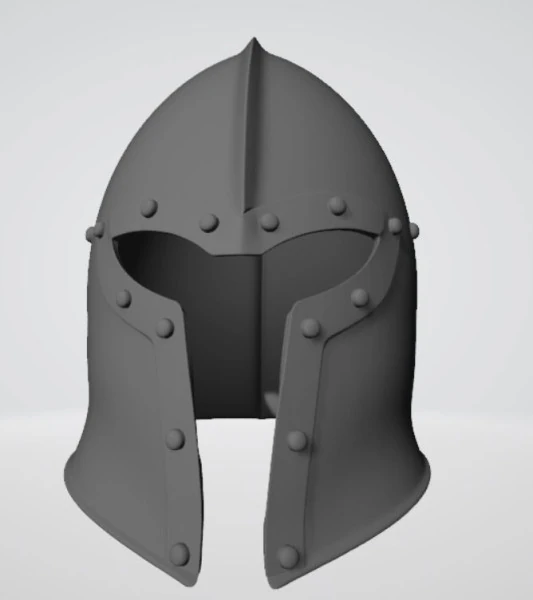 Helm 3D Druckmodell .c4d .max .obj .3ds .fbx .stl .blend 