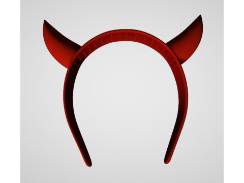 Horns 3D Print Model