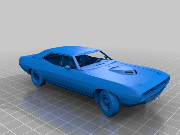 car 3D Print Model .c4d .max .obj .3ds .fbx .stl .blend 