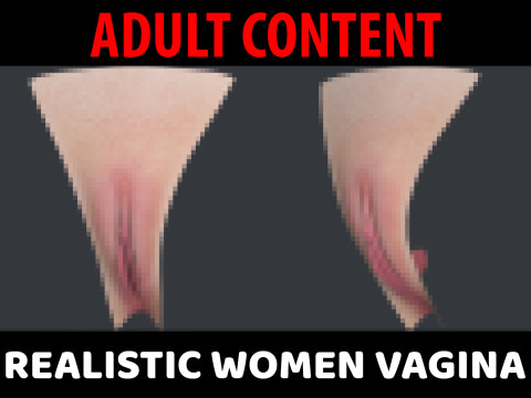 Realistic Women Vagina 3D Model