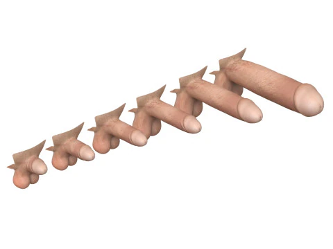 Ger&ccedil;ek&ccedil;i Adam Penis Koleksiyonu 3D Model