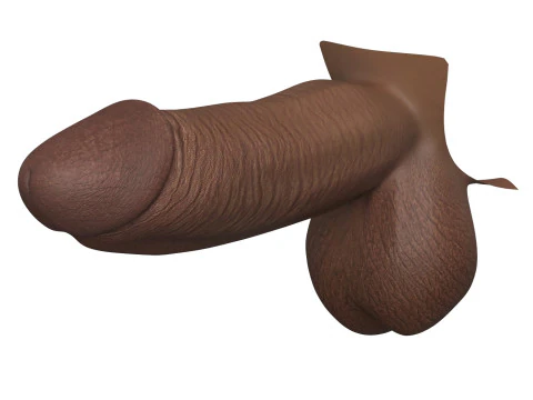 Photorealistic African Male Penis 3D Model