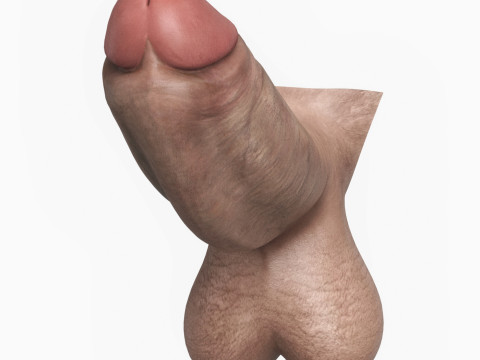 Realistic Man Monster Penis 3D मॉडल