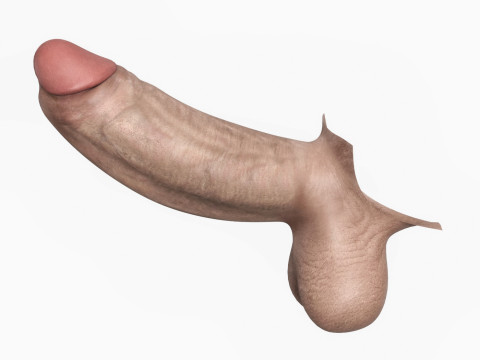 Realistic Man Monster Penis 3D मॉडल