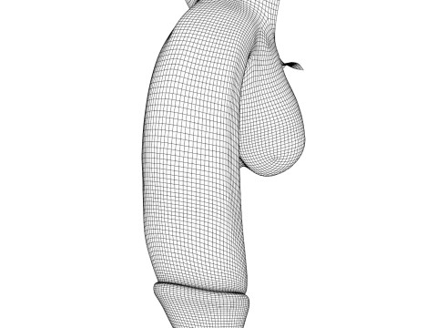 Monster Black Penis 3D Модель