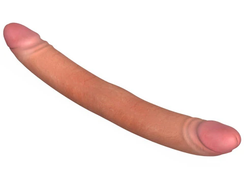 Double Sided Man Penis 3D Model