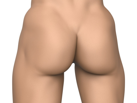 High Detailed 3D Print Ready Woman Vagina 3D Print Model