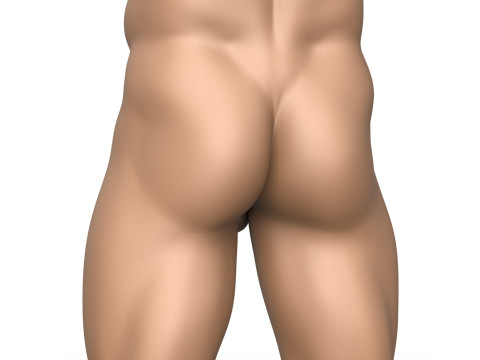 High Detailed 3D Print Ready Man Penis 3D Принт Модель
