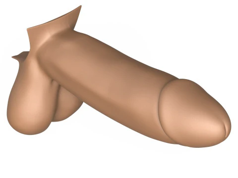 3D Print Ready Monster Erect Penis 3D Print Model
