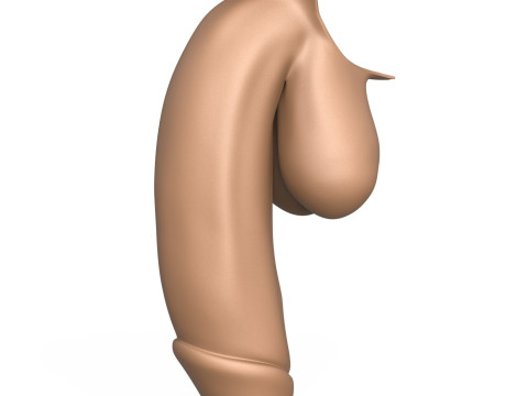 3D Print Ready Monster Penis Collection Modelo de impresión 3D