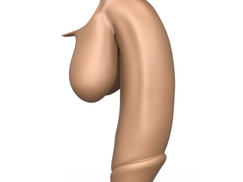 3D Print Ready Monster Penis Collection Modelo de impresión 3D