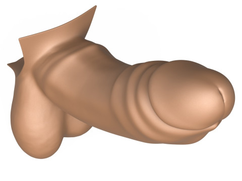 3D Print Ready Big Monster Penis 3D Baskı Modeli