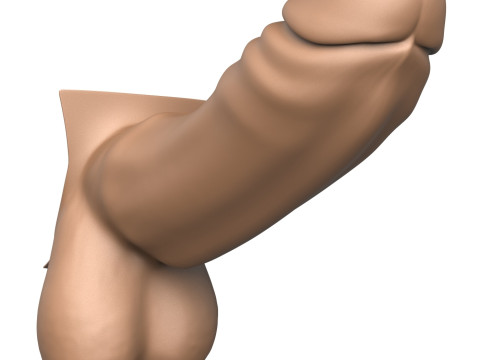 3D Print Ready Big Monster Penis 3D Baskı Modeli