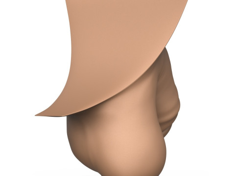 3D Print Ready Small Thick Penis 3D Принт Модель