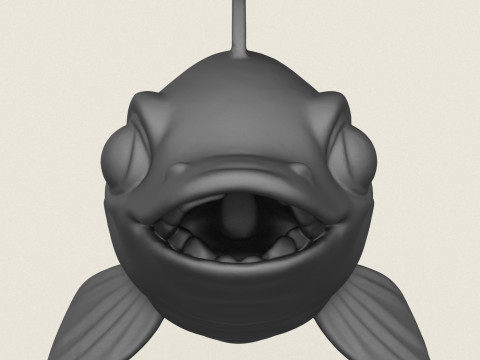 Fish 02 Print Ready Modèles 3D en vedette