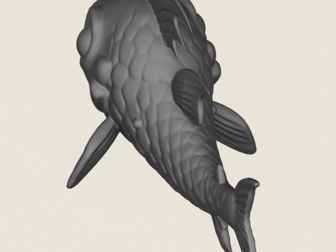 Fish 02 Print Ready Modèles 3D en vedette