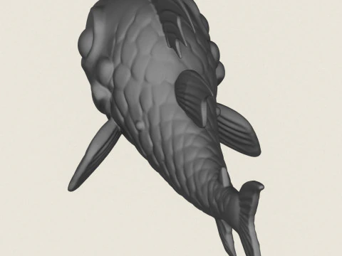 Peixe 02 Modelo de Impressão 3D