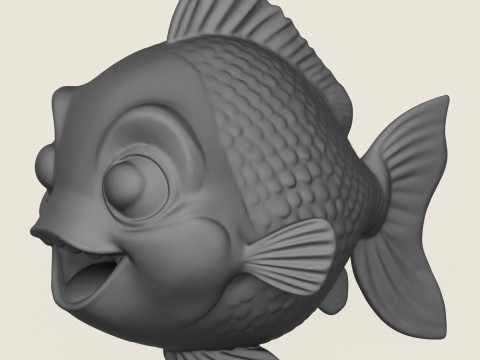 Fish 03 3D Print Model