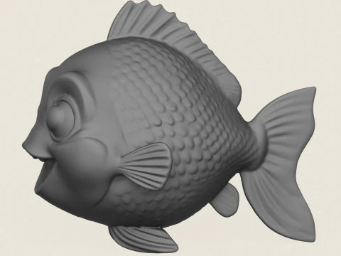 Fish 03 3D Print Model