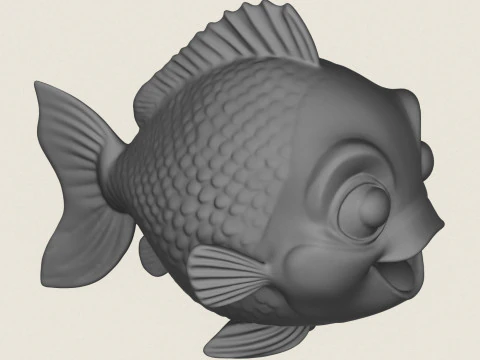 Fish 03 3D Print Model