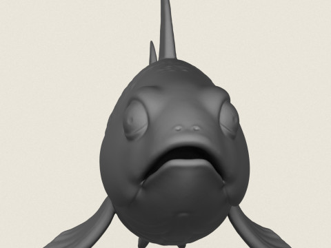 Fish 04 Print Ready 3D 프린트 모델