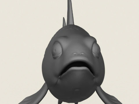 Fish 04 3D Print Model