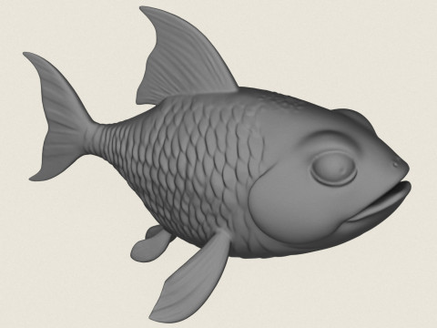 Fish 04 Print Ready 3D 프린트 모델