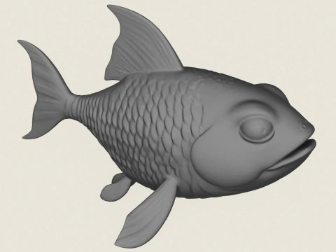 Fish 04 3D Print Model