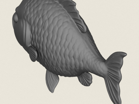 Fish 05 Print Ready 3D Druckmodell
