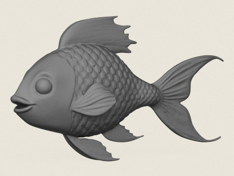 Pesce 06 Modello di stampa 3D
