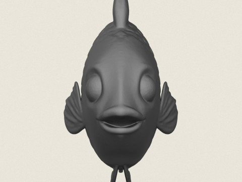 Fish 06 Print Ready Modèles 3D en vedette