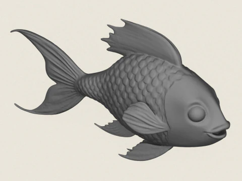 Fish 06 3D Print Model