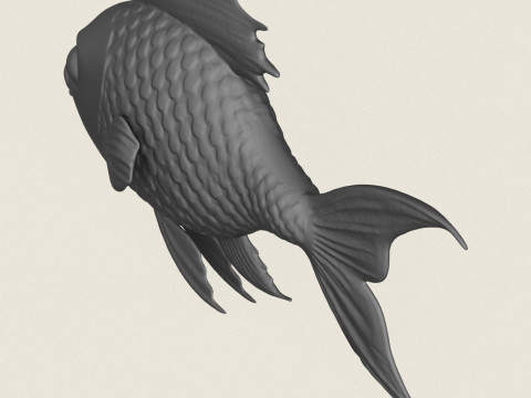 Fish 06 Print Ready Modèles 3D en vedette