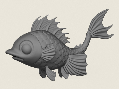 Fish 07 3D Print Model