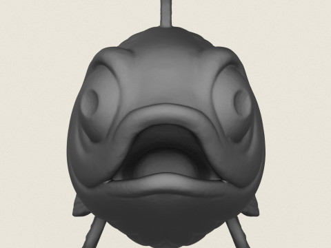Fish 08 Print Ready 3D 打印模型