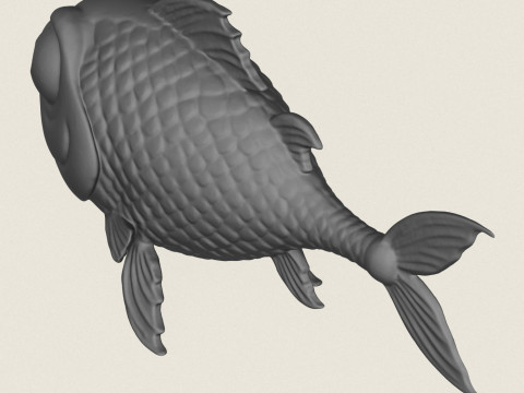 Fish 08 Print Ready 3D 打印模型