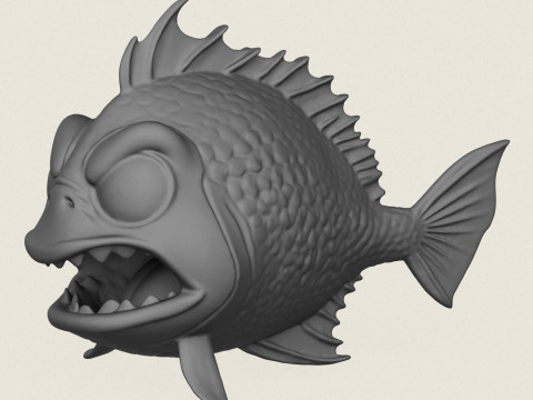 Fish 09 3D Print Model